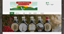 Desktop Screenshot of fallingbarkfarm.com